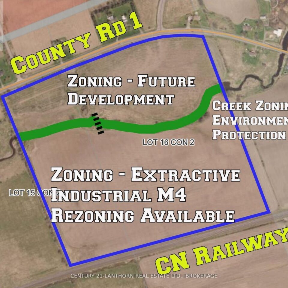 Lt15-16 County Road 1 W, Greater Napanee